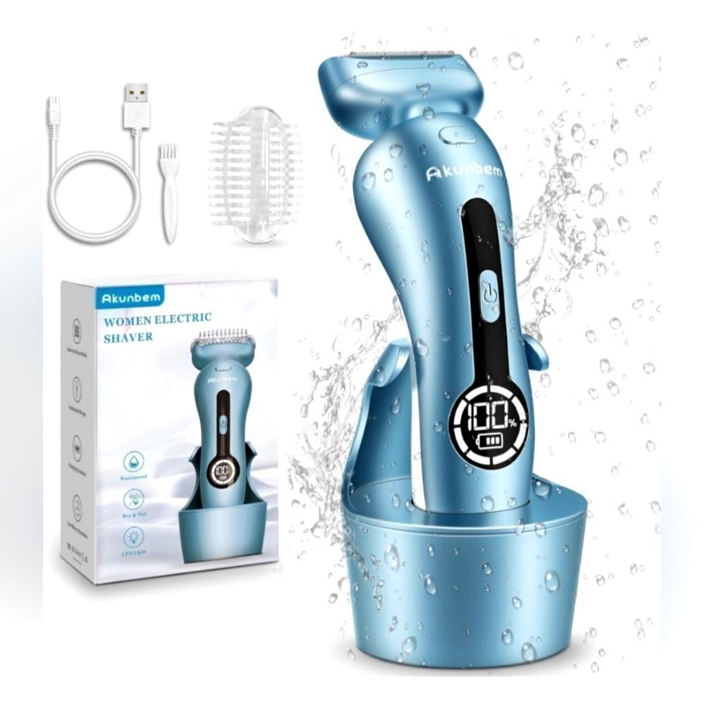 Electric Razors for Women for Legs Bikini Trimmer Electric Shaver for Women